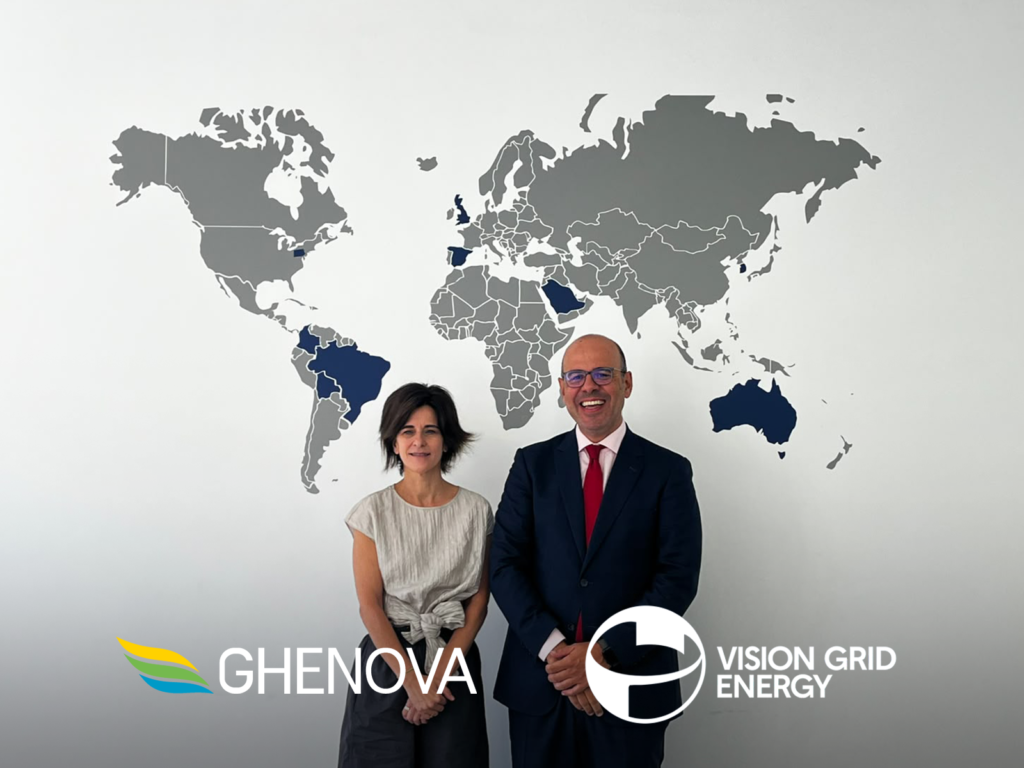 Ghenova alianza Vision Grid Energy